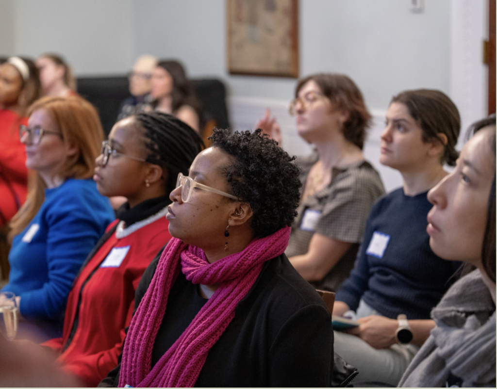 NYJL members attend a training.
